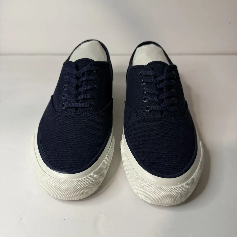Sperry Top-Sider CVO Canvas Sneakers Men's Size 9.5 Navy Blue Deck Shoes New Box
